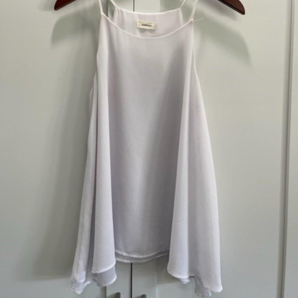 White, Adrienne spaghetti strap top